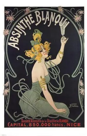 Absinthe Blanqui Nover Poster Print (22 x 34) Absinthe Blanqui Nover Poster Print (22 x 34)