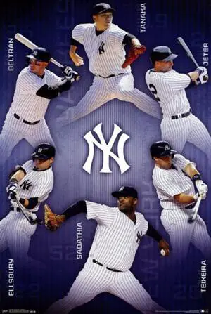 New York Yankees - Collage 14 Poster Print (24 x 36) New York Yankees - Collage 14 Poster Print (24 x 36)
