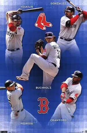 Red Sox - Collage 11 Poster Print (24 x 36) Red Sox - Collage 11 Poster Print (24 x 36)