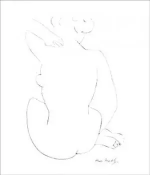 Black Sketch - Henri Matisse Poster Print (22 x 28) Black Sketch - Henri Matisse Poster Print (22 x 28)