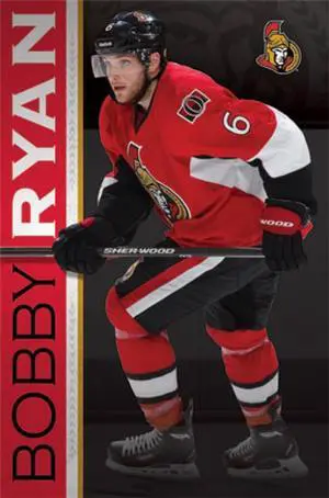 Ottawa Senators® - B Ryan 13 Poster Print (22 x 34) Ottawa Senators® - B Ryan 13 Poster Print (22 x 34)