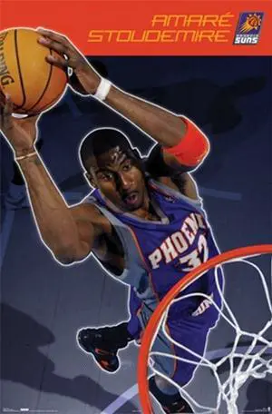 Amare Stoudemire Pheonix Suns Poster Print (24 x 36) Amare Stoudemire Pheonix Suns Poster Print (24 x 36)