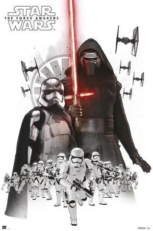 Star Wars Empire White Poster Print (22 x 34) Star Wars Empire White Poster Print (22 x 34)