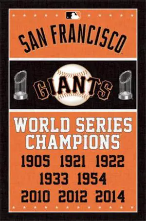 San Francisco Giants&trade - Champions 15 Poster Print (22 x 34) San Francisco Giants&trade - Champions 15 Poster Print (22 x 34)