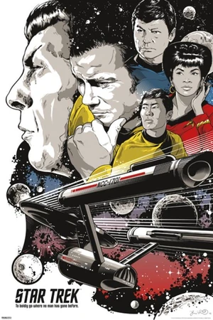 Star Trek - To Boldly Go Poster Print (24 X 36) Star Trek - To Boldly Go Poster Print (24 X 36)