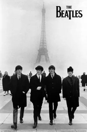 The Beatles - Eiffel Tower Poster Print (22 x 34) The Beatles - Eiffel Tower Poster Print (22 x 34)