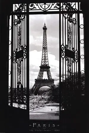 Eiffel Tower - 1909 Poster Print (22 x 34) Eiffel Tower - 1909 Poster Print (22 x 34)