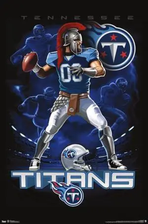 Titans Quarterback 12 Poster Print (24 x 36) Titans Quarterback 12 Poster Print (24 x 36)