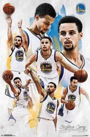 Golden State Warriors - Stephen Curry 15 Poster Print (22 x 34) Golden State Warriors - Stephen Curry 15 Poster Print (22 x 34)