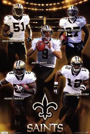 Saints - Team 11 Poster Print (22 x 34) Saints - Team 11 Poster Print (22 x 34)