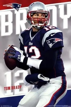 New England Patriots - T Brady 14 Poster Print (24 x 36) New England Patriots - T Brady 14 Poster Print (24 x 36)