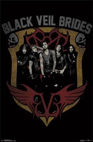 Black Veil Brides - Shield Poster Print (22 x 34) Black Veil Brides - Shield Poster Print (22 x 34)
