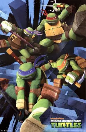 Teenage Mutant Ninja Turtles - Attack Poster Print (22 x 34) Teenage Mutant Ninja Turtles - Attack Poster Print (22 x 34)