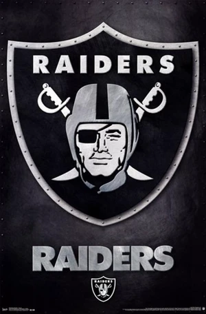 Oakland Raiders - Logo 13 Poster Print (22 x 34) Oakland Raiders - Logo 13 Poster Print (22 x 34)
