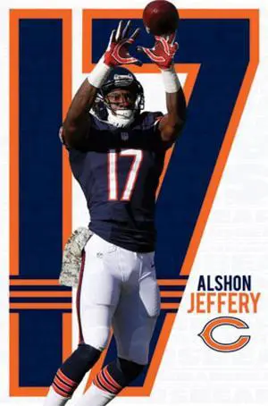 Chicago Bears - Alshon Jeffery 2014 Poster Print (22 x 34) Chicago Bears - Alshon Jeffery 2014 Poster Print (22 x 34)