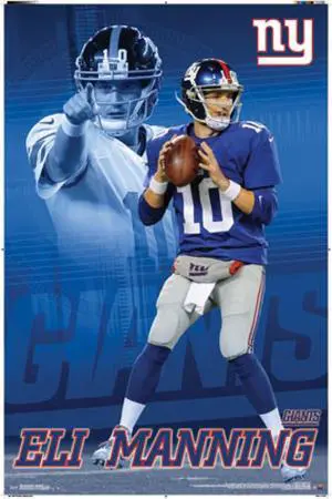 New York Giants - E Manning 14 Poster Print (24 x 36) New York Giants - E Manning 14 Poster Print (24 x 36)