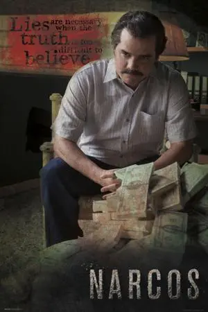 Narcos - Lies Are Necessary Poster Print (24 X 36) Narcos - Lies Are Necessary Poster Print (24 X 36)