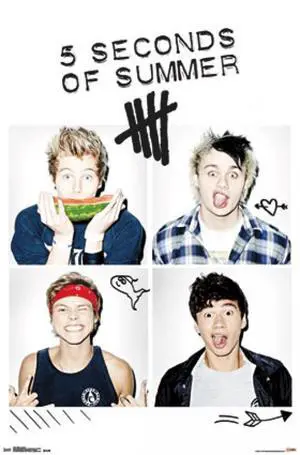 5 Seconds of Summer 5SOS - Squares Poster Print (22 x 34) 5 Seconds of Summer 5SOS - Squares Poster Print (22 x 34)