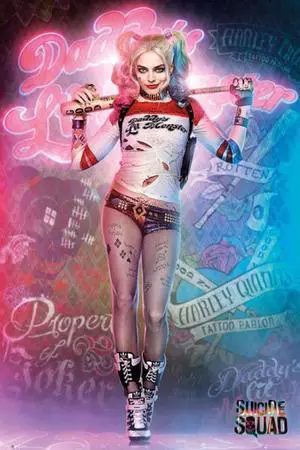 Suicide Squad Harley Harley Quinn Poster Print (22 x 34) Suicide Squad Harley Harley Quinn Poster Print (22 x 34)