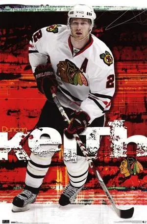 Chicago Blackhawks - Duncan Keith Poster Print (22 x 34) Chicago Blackhawks - Duncan Keith Poster Print (22 x 34)