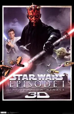 Star Wars - The Phantom Menace Poster Print (24 x 36) Star Wars - The Phantom Menace Poster Print (24 x 36)