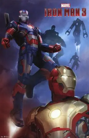 Marvel Iron Man 3 - Patriot Poster Print (24 x 36) Marvel Iron Man 3 - Patriot Poster Print (24 x 36)