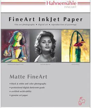Hahnemuhle Torchon Matte FineArt Paper (8.5 x 11 in.) - 25 Sheets
