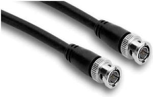 Hosa Technology Pro 75-ohm Coaxial Cable, BNC to BNC, 50 ft