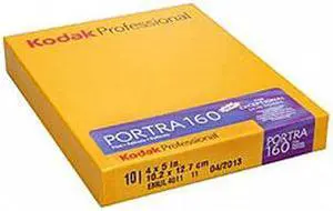 Kodak 4 x 5" Portra 160 Color Film (10 Sheets)