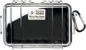 Pelican 1050 Watertight Micro Hard Case (Clear Black)