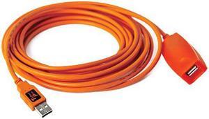 Tether Tools 16 Ft TetherPro USB 3.0 Active Extension Cable (Hi-Visibility Oran