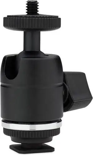 Kupo Mini Ball Head with Hot Shoe Adapter