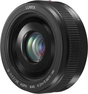 Panasonic LUMIX G II 20mm f/1.7 ASPH. Lens (Black)