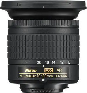 Nikon AF-P DX NIKKOR 10-20mm f/4.5-5.6G VR Lens
