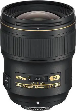 Nikon 28mm F1.4E ED AF-S Nikkor Lens 20069