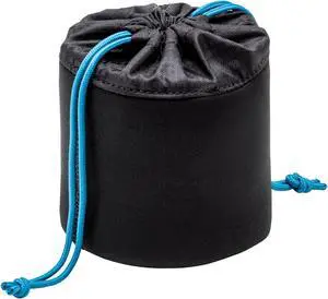 Tenba Soft Neoprene Lens Pouch (Black, 3.5 x 3.5 In.)