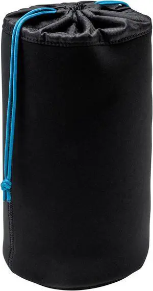 Tenba Soft Neoprene Lens Pouch (Black, 9 x 4.8 In.)