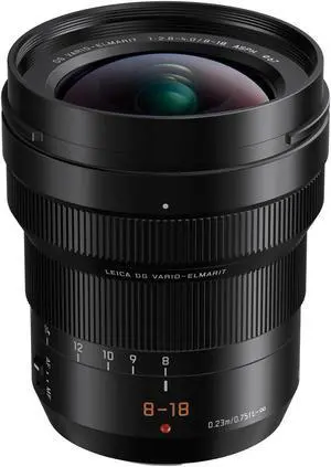 Panasonic Lumix G Leica DG Vario-Elmarit 8-18mm f/2.8-4.0 Professional MFT Lens Panasonic Lumix G Leica DG Vario-Elmarit 8-18mm f/2.8-4.0 Professional MFT Lens