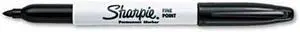 Sharpie 30001EA, Fine Point Permanent Marker, Black, 1 Each.