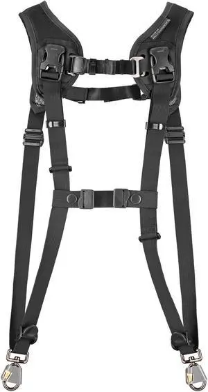 BlackRapid 361004 Sling Camera Strap DOUBLE SLIM Breathable (Black)