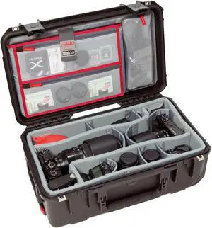 SKB Cases iSeries 2011-7 Case with Photo Dividers and Lid Organizer (Black)