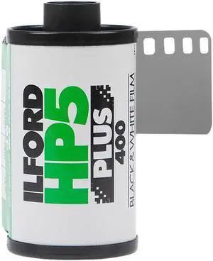 Ilford HP5 Plus 400 B&W Negative Film, 135mm, 24 Exposures, Single Roll
