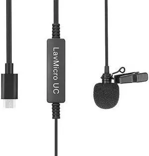 Saramonic LavMicro-UC Omnidirectional Lavalier Mic for USB Type-C Devices with