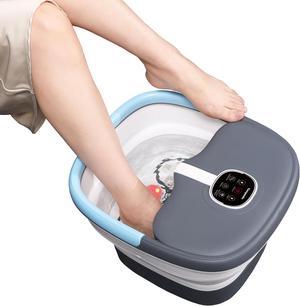 Carepeutic Collapsible Automatic Foot Spa Massager with Remote