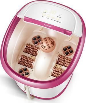 Carepeutic Motorized Water-Jet Foot and Leg Spa Bath Massager, Purple/White