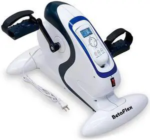 BetaFlex Motorized Mini Cycle Exercise Bike with Auto or Manual Program and HD LCD Monitor