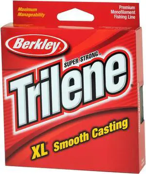 Berkley Trilene XL Smooth Casting Fishing Line (110 yds)-6 lb Test-Low-Vis Green