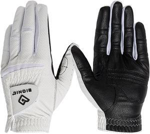 Bionic Men's Left Hand Relax Grip 2.0 Golf Glove - Large - Black