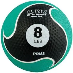 Champion Sports 8-lb Rubber Medicine Ball - Rhino Elite Champion Sports 8-lb Rubber Medicine Ball - Rhino Elite