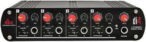 dbx DI4 Active 4 Channel Direct Box with Line Mixer